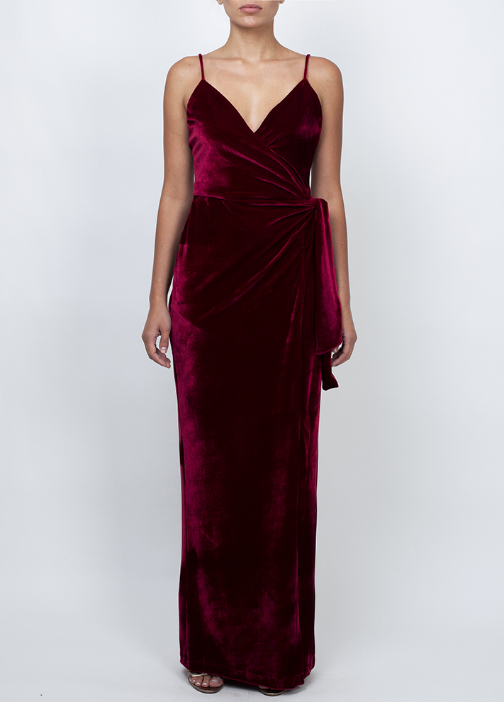 Vestido Los Angeles longo